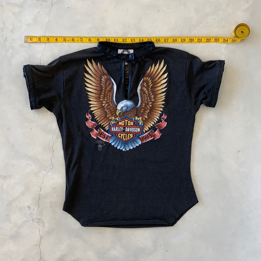 Vintage Customized Harley-Davidson T-shirt